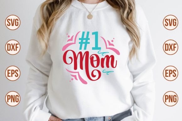 1 Mom SVG: Graphics for Crafts & Branding