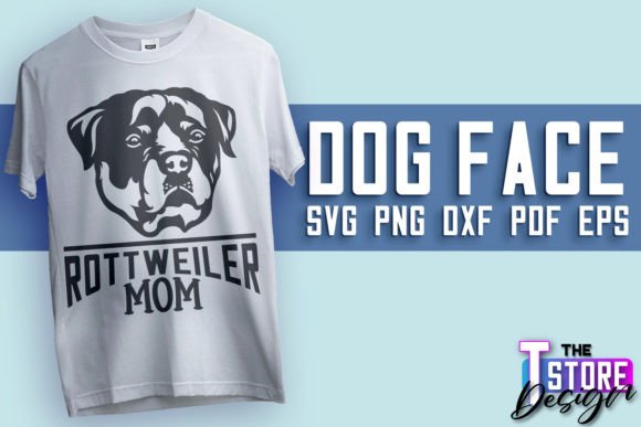 Dog Face SVG Design: Graphics for Crafts