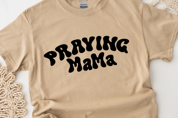 Praying Mama SVG: Graphics for Crafts