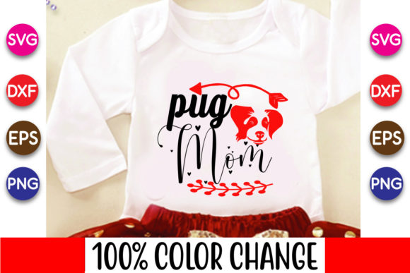 Pug Mom Dog Svg Design: Graphics & Print Templates Review