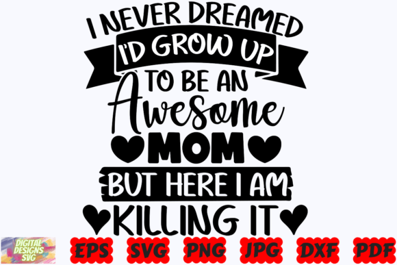 Review: Mom SVG Mother Day Design for Embroidery
