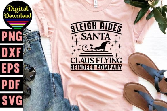 Sleigh Rides Santa Claus Flying Reindeer Review